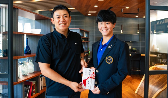 中学生ゴルファー 高柳大河選手 国際大会優勝！