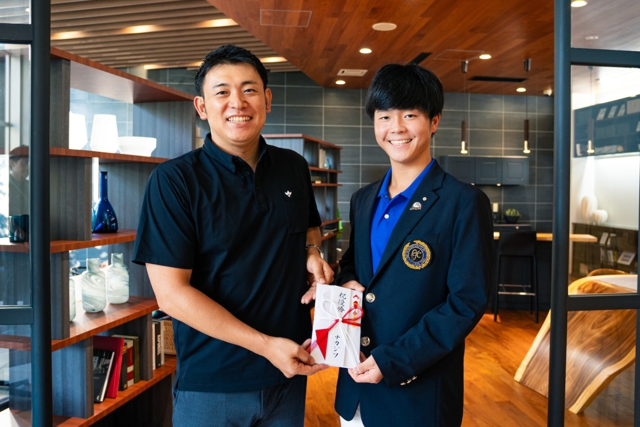 中学生ゴルファー 高柳大河選手 国際大会優勝！